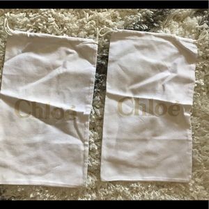 Two Chloe dust bags (brand new)